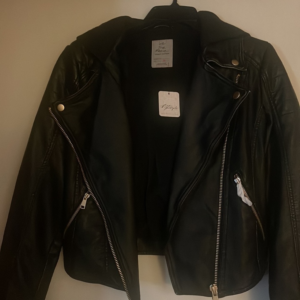 Free People Vegan leather jacket - Picture 5 of 15